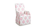 Dario Alto Skirted Dining Arm Chair